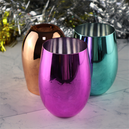 鍍金塑料紅酒杯